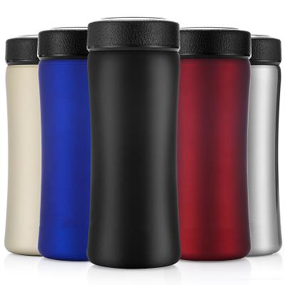 China Sustainable 500ml Vacuum Thermal Insulated Metal Drinking Stainless Steel Water Bottles for sale