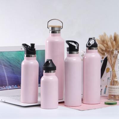 China Sustainable Sports Vacuum Flask 1 Liter 750ml Tour 304 Stainless Steel Outdoor Water Bottle for sale