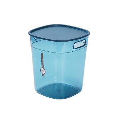 China Viable Custom Wine Cooling Champagne Party Table Large Ice Clear Plastic Bucket for sale