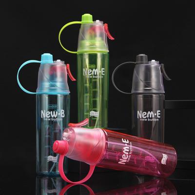 China Fashion Sustainable Outdoor Clear Eco Friendly 600ml Sport Plastic Water Bottle With Lid for sale