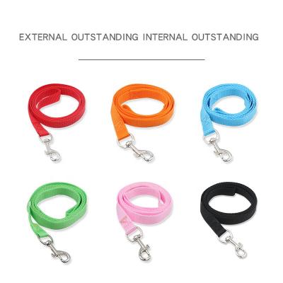 China Designer Eco Friendly Nylon Webbing Viable Luxury Pet Rope Dog Leashes With Custom Logo for sale