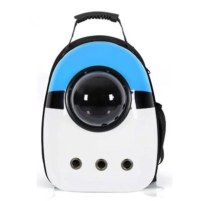 China Sustainable Acrylic Capsule Space Dome Dog Cat Travel Transparent Pet Backpack Carrier for sale