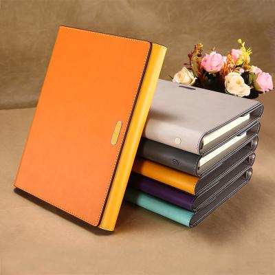 China Hardcover Book Promotion Gift Pages 100 Sheets Leather Cover Travelers Journal Notebooks for sale