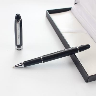 China 0.5 Mm Vintage Office Black Gel Pen Normal Promotional Business Metal Liquid Ink for sale