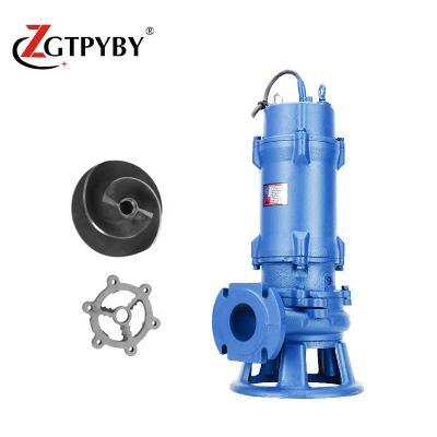 China Commercial Centrifugal Submersible Cutter Pump Sewage Pump Buildings Sewage Pump Submersible Sewage Submersible for sale