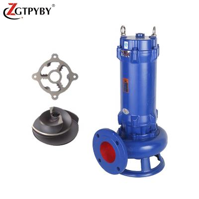 China Commercial Buildings Powered Centrifugal Submersible 5 Hp Sewage Pump Sewage Pump For Tank As Cut-off Sewage Pump for sale