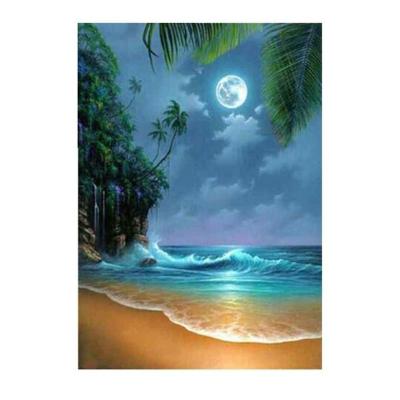 China China Supplier Wholesale Abstract Seascape Paintings Custom Order Wall Art Stretched Canvas Prints With Your Photos for sale