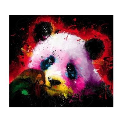 China Nternational Organization For Seascape Art For Gift Hand Painted Canvas Painting Panda Customized By Standardization for sale