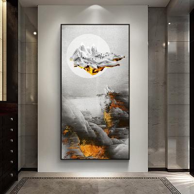 China Custom Picture Home Decorative Print Living Room Landscape Canvas Panel Decoration Wall Art Drop High Resolution Printing Painting Mural for sale