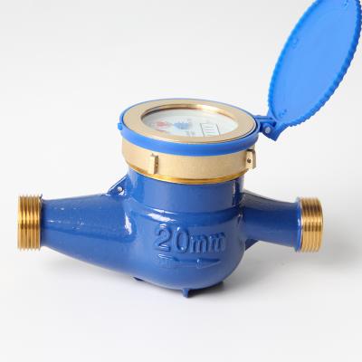 China LXSG-15E-50E LXSG-15E-50E Class B Brass Dry Dial DN20 Water Meter for sale