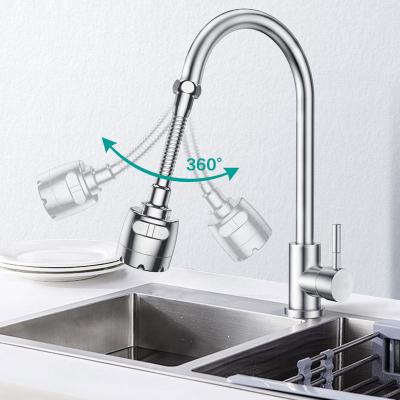 China 360 Degree Rotating Modern Kitchen Faucet Stainless Steel Sink Spray Shower for sale