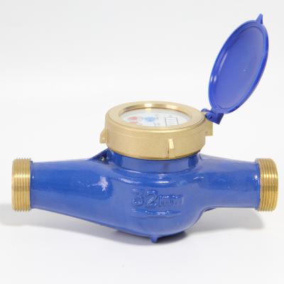 China LXSG-15E-50E LXSG-15E-50E Class B Brass Dry Dial DN32 Water Meter for sale