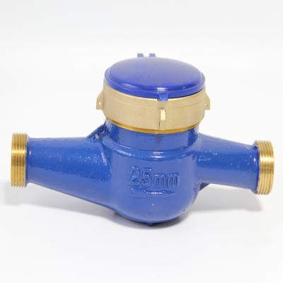 China LXSG-15E-50E LXSG-15E-50E Class B Brass Dry Dial DN25 Water Meter for sale