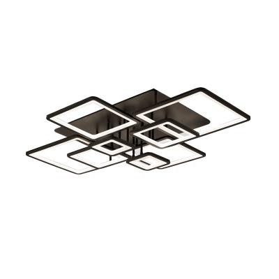 China Outdoor Mounted Modern Minimalist Rectangle Shape Flush Decorative LED Roof Ceiling Light for sale