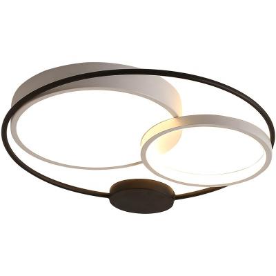 China Modern Home Circle Decorative Outdoor Mounted Round Chandelier for sale