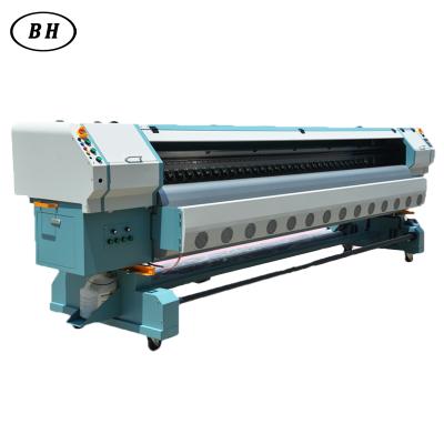 China Printing shops 3.2m wide format printing machine konica 512i eco solvent printer for outdoor vinyl flex banner printing for sale