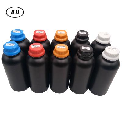 China UV hard ink 1L/bottle for gen5i printhead ink printing machine parts G5i UV ink CMYKW UV ink for sale