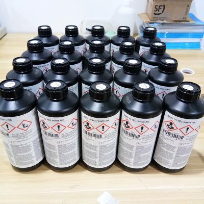 China AGFA UV ink for KM1024 MNB print head flatbed UV printing ink UV ink for mutoh AGFA UV ink for sale