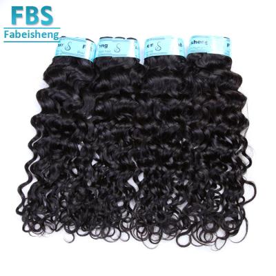 China 100% Virgin Hair Soft Smooth Thick Shedding Deep Curly Bundles Pretty FBS Double Drawn Hair Brazilian Weave Extensions Barely Curly for sale