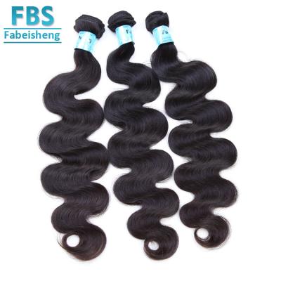 China High Quality Unprocessed 100%Human Body Wave Virgin Hair FBS Body Wave Hair Extension for sale