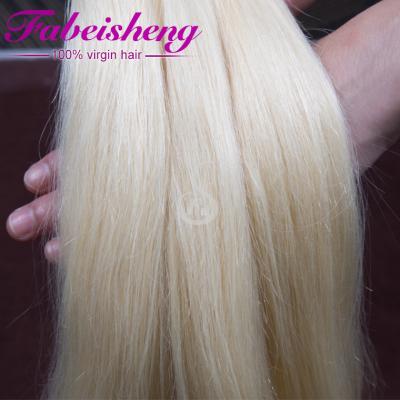 China Free Sample Straight Curly Hair Bundles Fast Shipping Color 613 Blonde Straight Hair Weave for sale