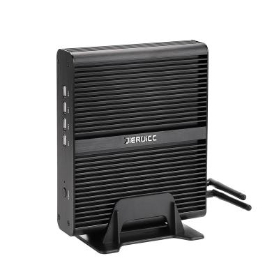 China Mini PC Intel i7 7560U 8550U Intel Mini Computer Business Fanless Windows 10 4K HTPC for sale