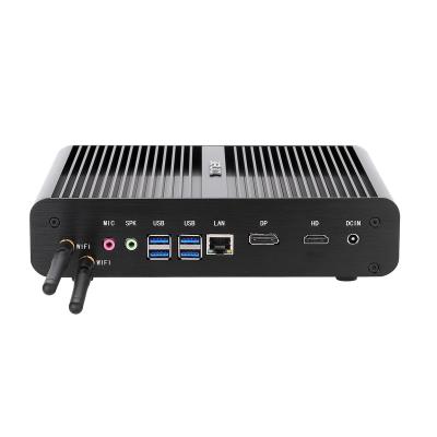 China 10th Gen Mini PC Computer Intel i7-10510U 6 Core 2*DDR4 M.2 SSD Gaming for sale