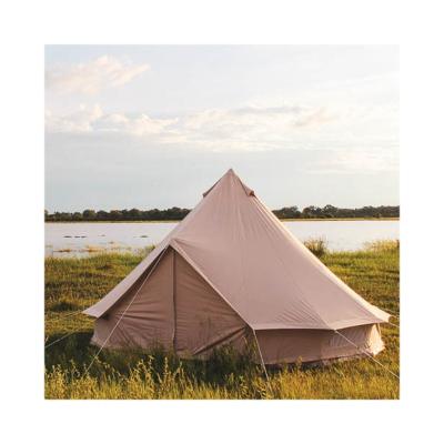 China Camouflage/Field Game Wholesale Canvas Bell Tent Waterproof 4 Season for sale