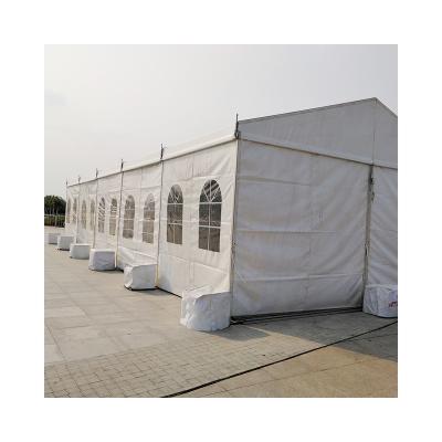 China Outdoor Exhibition/Wedding/Event Hot Sale Large Temporary Structure Pvc Roof Industrial Warehouse Tent for sale