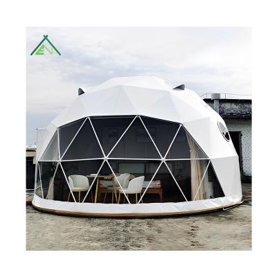 China Camouflage/Field Game A bull 3 pole 6man waterproof  transparent glass geo small igloo oem custom shelter glass beach shape sleeping dome tent for sale