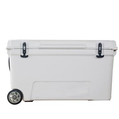 China Waterproof igloo semiconductor polyethylene square thakita galvanized cooler box multifunction ice cub colku compressor for sale