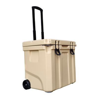 China Waterproof cooler box for camping 110 litre water air eco friendly biodetradable pulp ice box cake transport for cakes sales for sale