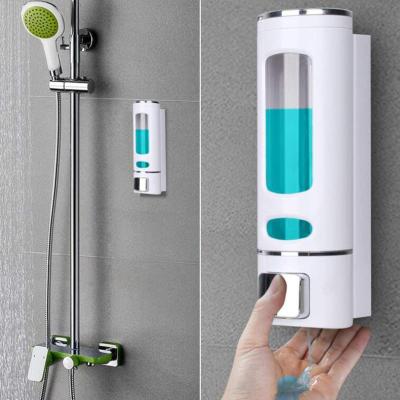 China Sustainable Press 400ML Liquid Soap Dispensers Wall Mounted Hand Soap Dispenser Pump for sale