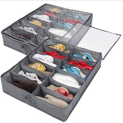 China Factory Price Non-Woven Storage Container Bag Storage Shoe Cheap Portable Storage Box Viable 100% Dustproof Safe Box for sale