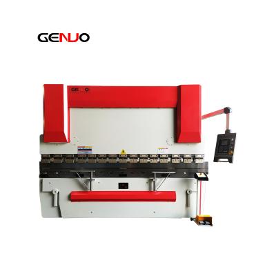 China Building Material Stores 160T 4000mm Hydraulic CNC Control For Press Brake Sheet Metal Brake Genuo Press Machine for sale