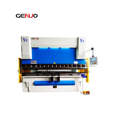 China GENUO Hydraulic Mini Metal Sheet Bender Folding Stainless Plate , Mini Metal Sheet Bender for sale