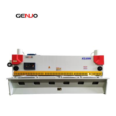 China Hot Selling 12mm 4000mm Manual Sheet Metal Shear Machine Small CNC Soft Stainless Steel Mechanical Electric Oscillation Flat Beam Steel Plate Carbon Shear Machine for sale