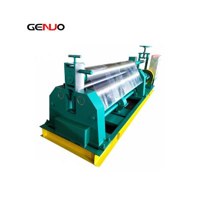 China Steel Plate Sheet Rolling Genuo W11 8*2000 Best Price Plate Bending Rolling Machine For All Metal / High Quality Plate Rolling Mill Stainless Steel Pump for sale