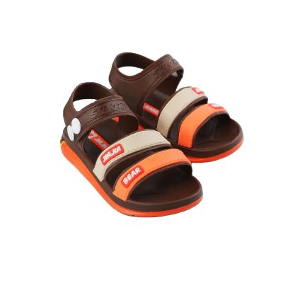 China Non-slip PVC Baby Sandals Garden Beach Shoes PVC Non-slip Child Flat Sandals for sale