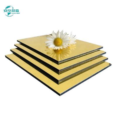 China 1220mm Width Mirror ACP Interior And Exterior Decoration for sale