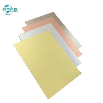 China 0.06-0.50mm Aluminum Thickness Brushed ACP With High Impact Resistance And 3/4/5mm Thickness for sale