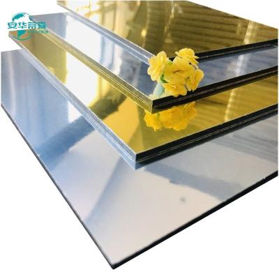 China 1220mm SGS Approved Mirror Aluminum Composite Panel Acp for sale