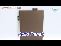 Fashion Design Aluminum Veneer Cladding Sheet Curtain Wall