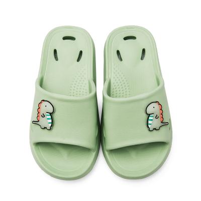 China 2021 Hot Sale JHE02 Summer Bathroom Friendliness Waterproof Boy Slips Anti Slip Cartoon EVA Kids Slippers for sale