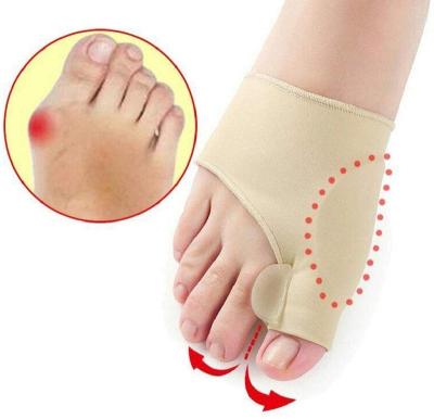 China Adjustable Foot Toe Separator Bunion Protector Valgus Orthotics Brace Hallux Bunion Socks Foot Splint for sale