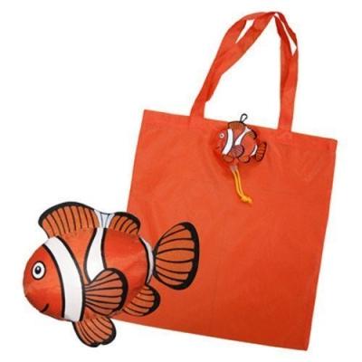 China Fish Shopping Bags Colorful Foldable Bag Handle Bag Bags Reusable Eco Tote reusable grocery Bags for sale