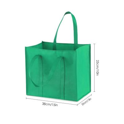 China Shop Eco-friendly Non Woven Fabric Tote Shopping Carry Bag bag factory reusable grocery shopping bags non-woven shopping for sale