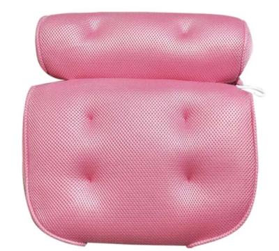 China Sustainable Wholesale 3D Bath Pillow Eco - Friendly Luxury Spa With Suction Cups for sale