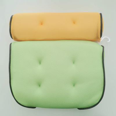 China Sustainably Soft And Washable Massage Cooling 3D Bath Pillow for sale