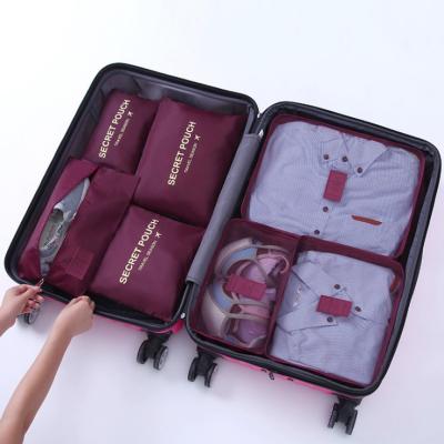 China NATIONAL Wholesale Custom Poly Mesh Travel Bag Organizer Set In Bag for sale